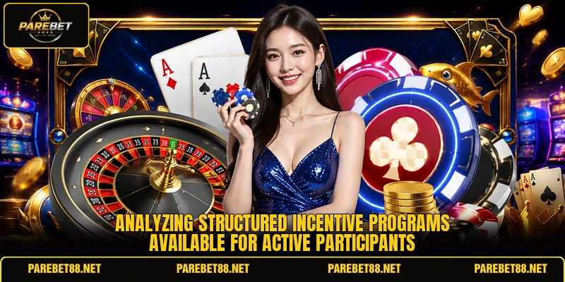 Analyzing structured incentive programs available for active participants