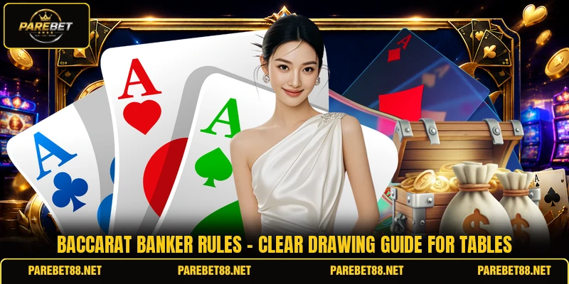 Baccarat Banker Rules - Clear Drawing Guide For Tables