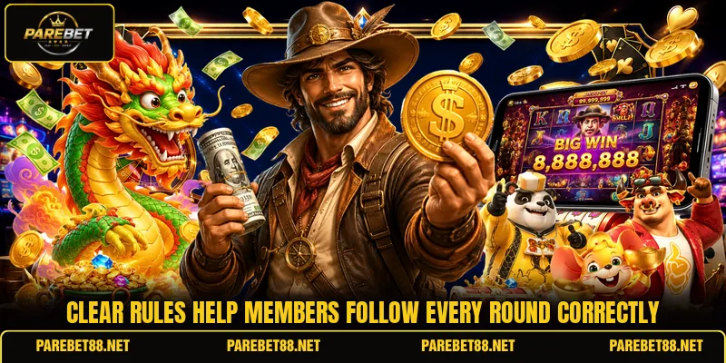 Clear rules help members follow every round correctly