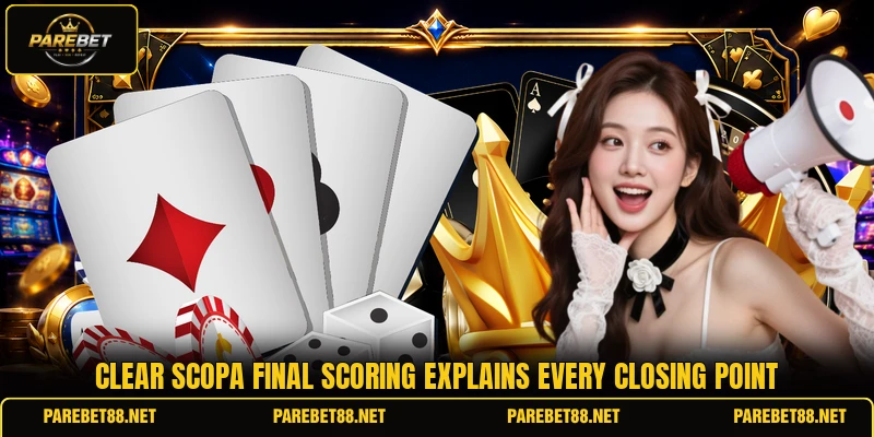 Clear scopa final scoring explains every closing point