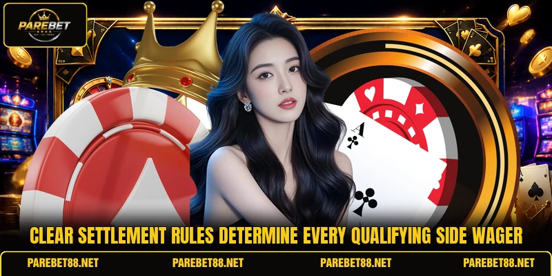 Clear settlement rules determine every qualifying side wager