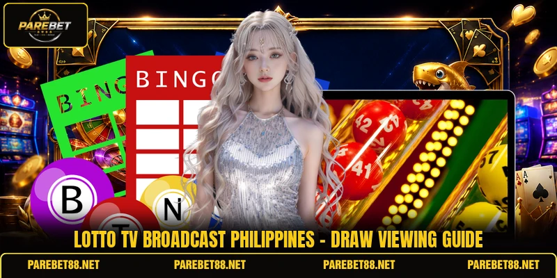 Lotto Tv Broadcast Philippines - Draw Viewing Guide
