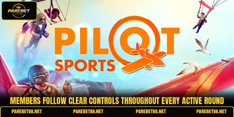 Members follow clear controls throughout every active round