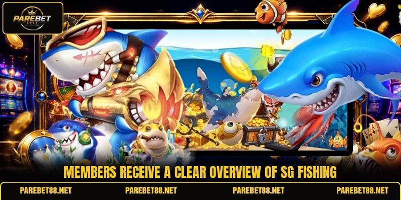 Members receive a clear overview of SG Fishing