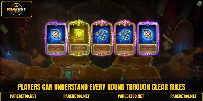 Players can understand every round through clear rules