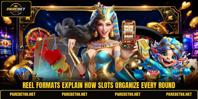 Reel formats explain how slots organize every round